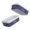 Food Container (1000 cc Oval, Microvawe Safe)