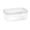 Food Container (1200 cc Microvawe Safe) tebplastic